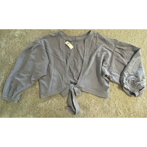 Anthropologie Pilcro Open-Back Sweatshirt NWT Size XL - Picture 5 of 12